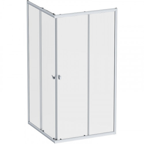Душевой уголок AM.PM Sunny 100х100 W87G-403-100100-MT профиль Хром матовый стекло прозрачное