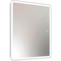Зеркальный шкаф Reflection Chill 500х800 RF2317CH с подсветкой Белый матовый МДФ / ЛДСП, стекло