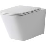 Унитаз Tece Spring S 9700996 подвесной с сиденьем Микролифт фарфор подвесной