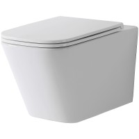 Унитаз Tece Spring S 9700996 подвесной с сиденьем Микролифт фарфор подвесной