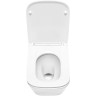 Унитаз Tece Spring S 9700996 подвесной с сиденьем Микролифт фарфор подвесной