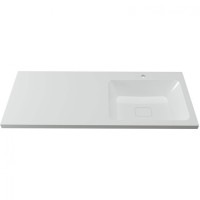 Раковина Madera Kamilla 120 R 4627173210010 с местом под стиральную машину Белая