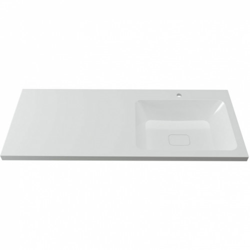 Раковина Madera Kamilla 120 R 4627173210010 с местом под стиральную машину Белая