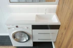 Раковина Madera Kamilla 120 R 4627173210010 с местом под стиральную машину Белая