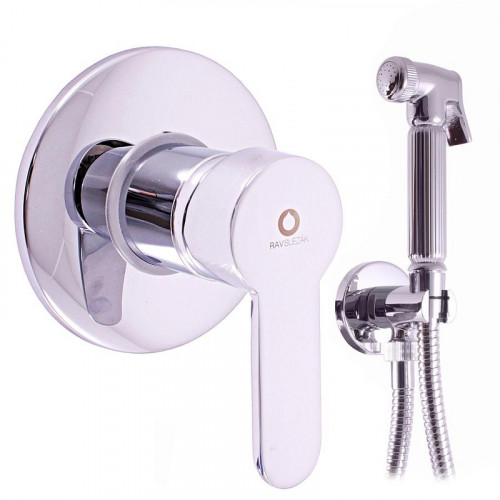 Смеситель для биде Rav Slezak Zambezi ZA042/1 с гигиеническим душем цвет Хром