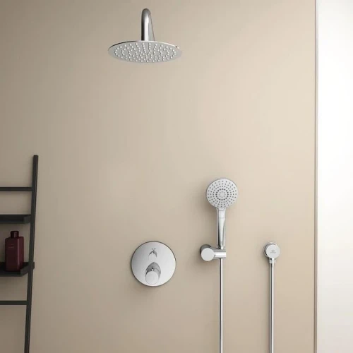 Смеситель для душа Ideal Standard Ceratherm 100 A4888AA с термостатом цвет Хром
