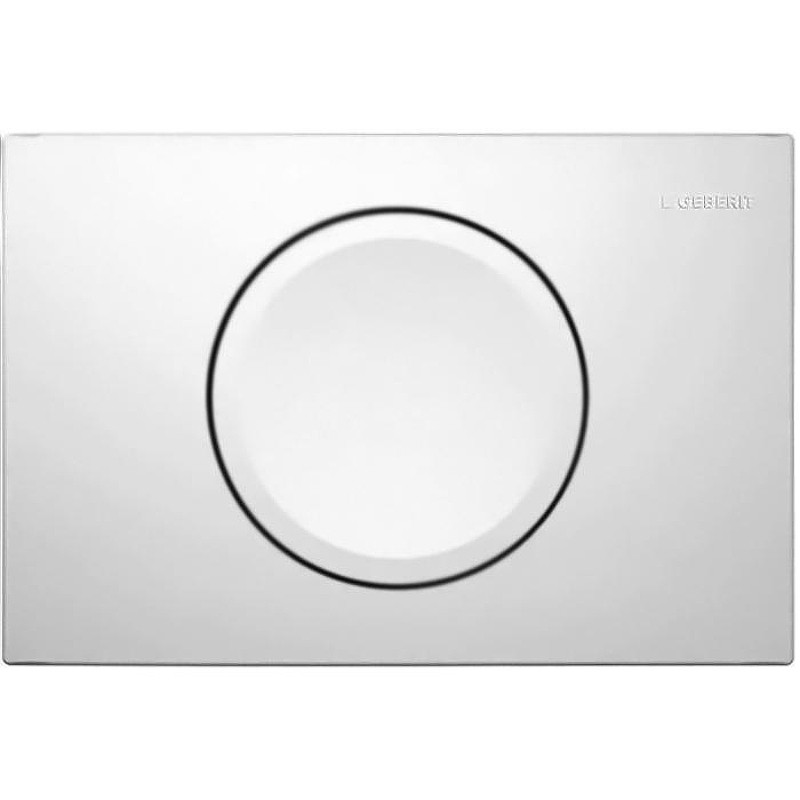 Кнопка смыва для инсталляции Geberit Delta 11 115.120.11.1 Белая