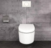 Кнопка смыва для инсталляции Geberit Delta 11 115.120.11.1 Белая