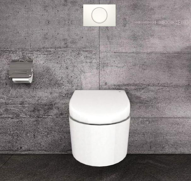 Кнопка смыва для инсталляции Geberit Delta 11 115.120.11.1 Белая
