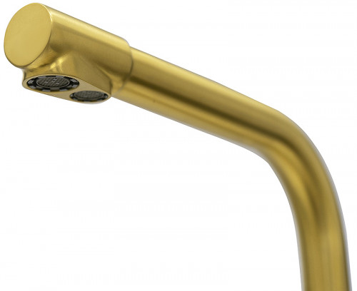 Смеситель для кухни Lemark Expert LM5061G Золото латунь