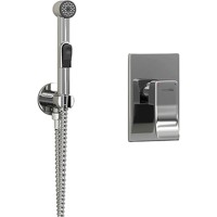 Гигиенический душ со смесителем WasserKRAFT Aller A010657 Хром латунь на стену