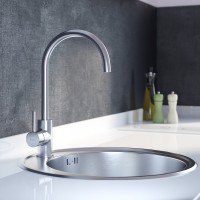 Смеситель для кухни Iddis Kitchen K05STJ0i05 Хром на столешницу