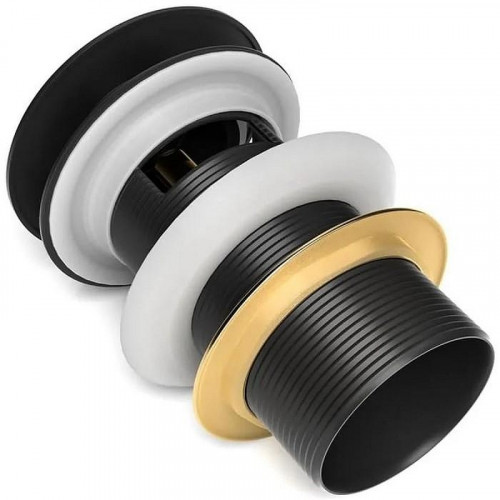 Донный клапан Maretti AC19Z12560 click-clack Черный матовый