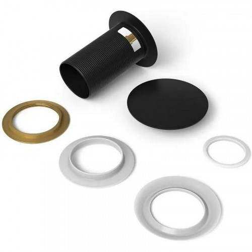 Донный клапан Maretti AC19Z12560 click-clack Черный матовый