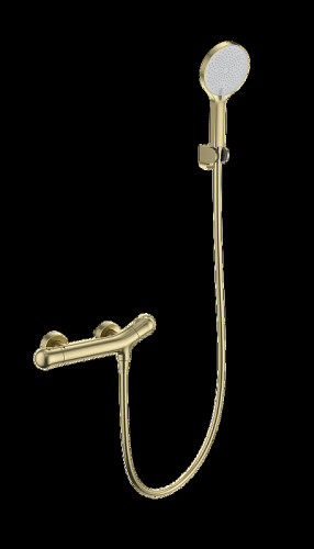 Смеситель для душа Wonzon &amp; Woghand WW-B2057-A-BG с термостатом цвет Темный графит