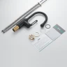 Смеситель для раковины Raffine F101H цвет Черный
