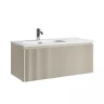 Тумба под раковину Sancos Snob R 1.0 100 L SNR1.0100LCE подвесная цвет Beige Soft