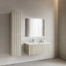 Тумба под раковину Sancos Snob R 1.0 100 L SNR1.0100LCE подвесная цвет Beige Soft
