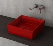 Раковина-чаша Bocchi Vessel 40 1173 Красная глянцевая фаянс накладная