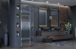 Душевой уголок Ambassador Diamond 90х90 12011111L профиль Хром стекло прозрачное