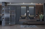 Душевой уголок Ambassador Diamond 90х90 12011111L профиль Хром стекло прозрачное