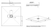 Душевой поддон из искусственного камня Allen Brau Priority 90x90 8.31002-AM Антрацит