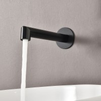 Смеситель для раковины Vincea Desire VBFW-1D1MB Черный матовый латунь встраиваемый