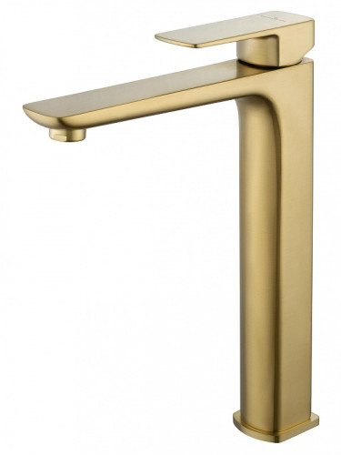 Смеситель для раковины Wonzon &amp; Woghand Edge WW-88239003-BG цвет Брашированное золото