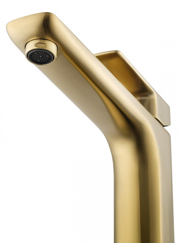 Смеситель для раковины Wonzon &amp; Woghand Edge WW-88239003-BG цвет Брашированное золото