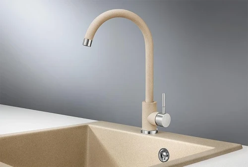 Смеситель для кухни Granula Standart ST-4031 цвет Песок