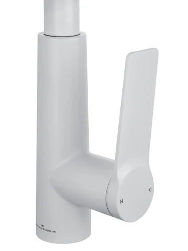 Смеситель для кухни Wonzon & Woghand WW-A20782-MW цвет Белый матовый