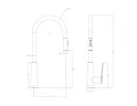 Смеситель для кухни Wonzon & Woghand WW-A20782-MW цвет Белый матовый