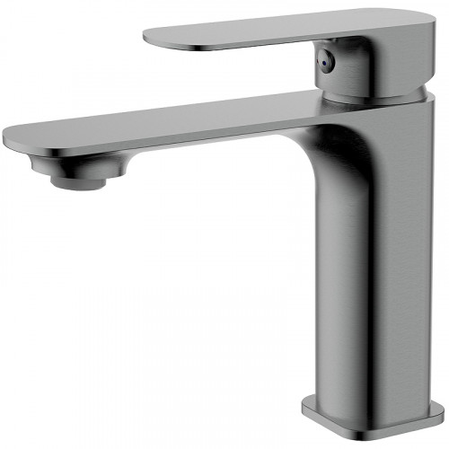 Смеситель для раковины AQUAme Monza AQM6310GM Оружейный металл латунь