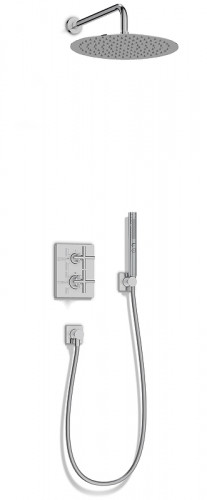 Смеситель для душа Jacob Delafon Modulo E75388-CP с термостатом Хром латунь встраиваемый