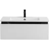 Тумба под раковину Cezares Slider 80 SLIDER-800-1C-SO-BO подвесная Bianco Opaco МДФ / ЛДСП