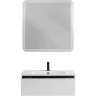 Тумба под раковину Cezares Slider 80 SLIDER-800-1C-SO-BO подвесная Bianco Opaco МДФ / ЛДСП