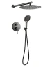 Душевая система FILARETE Roun FL1028BG цвет Графит