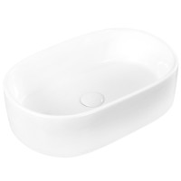 Раковина-чаша BelBagno 55 BB1048 Белая фаянс накладная