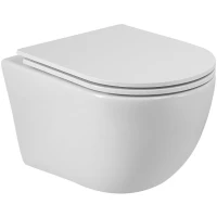 Унитаз Cezares Relax-Tor CZR-3806-53-TH-TOR/SC подвесной с сиденьем Микролифт фаянс подвесной