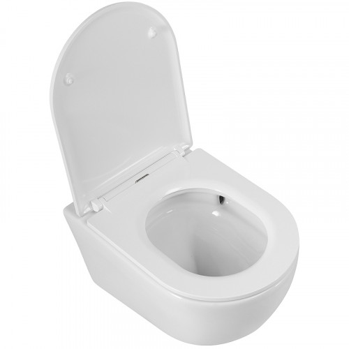 Унитаз Cezares Relax-Tor CZR-3806-53-TH-TOR/SC подвесной с сиденьем Микролифт фаянс подвесной