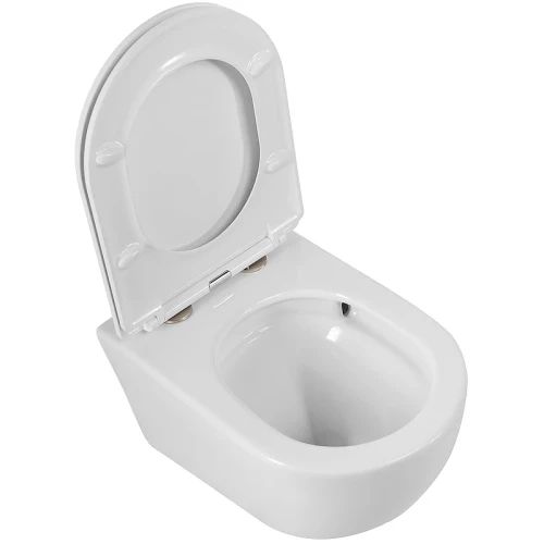 Унитаз Cezares Relax-Tor CZR-3806-53-TH-TOR/SC подвесной с сиденьем Микролифт фаянс подвесной
