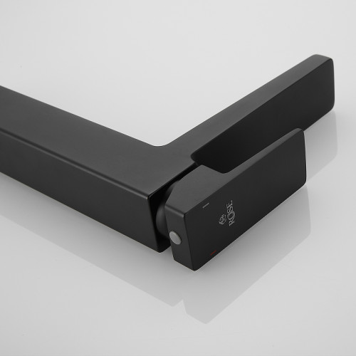 Смеситель для раковины Rose R28H R2811H Черный матовый латунь