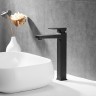 Смеситель для раковины Rose R28H R2811H Черный матовый латунь