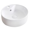 Раковина-чаша BelBagno 37 BB1400 Белая фаянс накладная