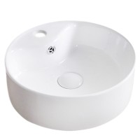 Раковина-чаша BelBagno 37 BB1400 Белая фаянс накладная