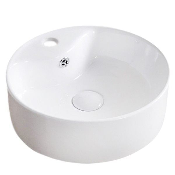 Раковина-чаша BelBagno 37 BB1400 Белая фаянс накладная