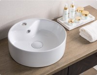Раковина-чаша BelBagno 37 BB1400 Белая фаянс накладная