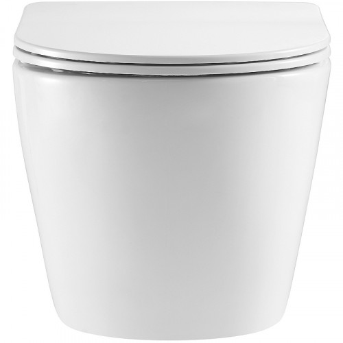 Унитаз Azario Grado AZ-0046-UQ3 подвесной Белый с сиденьем Микролифт фаянс подвесной