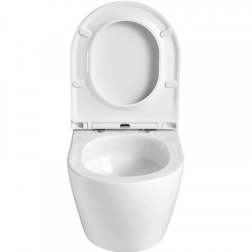 Унитаз Azario Grado AZ-0046-UQ3 подвесной Белый с сиденьем Микролифт фаянс подвесной