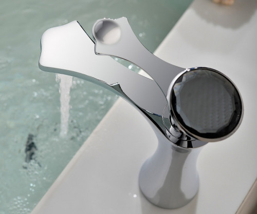 Смеситель для раковины Bronze de Luxe Yasmina 800/B03 Хром латунь